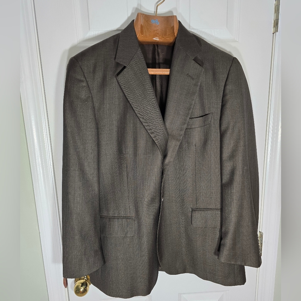Pronto Uomo Chocolate Brown Made In Italy Blazer